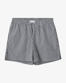 H2O R&D Rønne Pyjamas Shorts Shorts 7081 Black/White Stripe