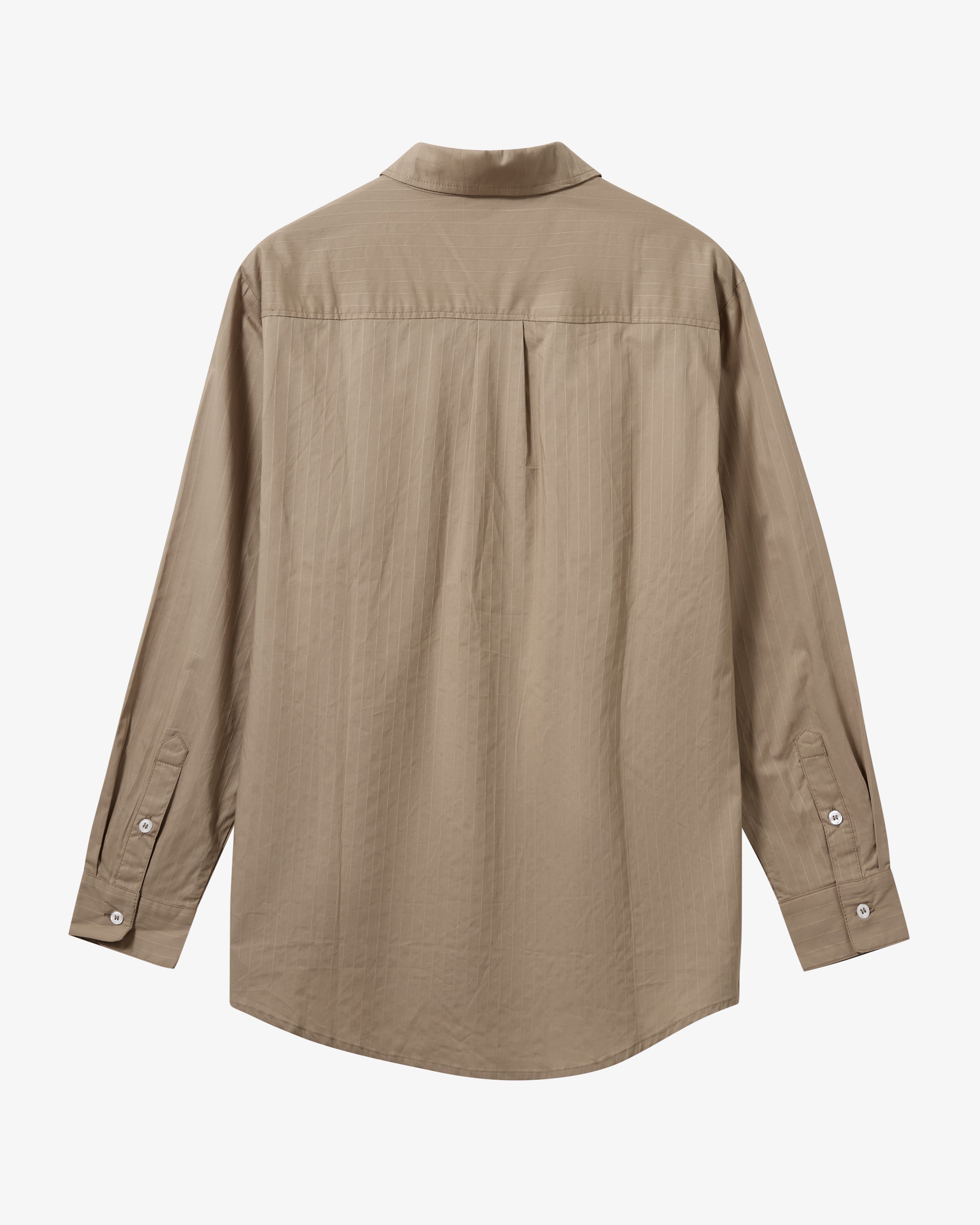 Rønne Pyjamas Skjorte - Latte