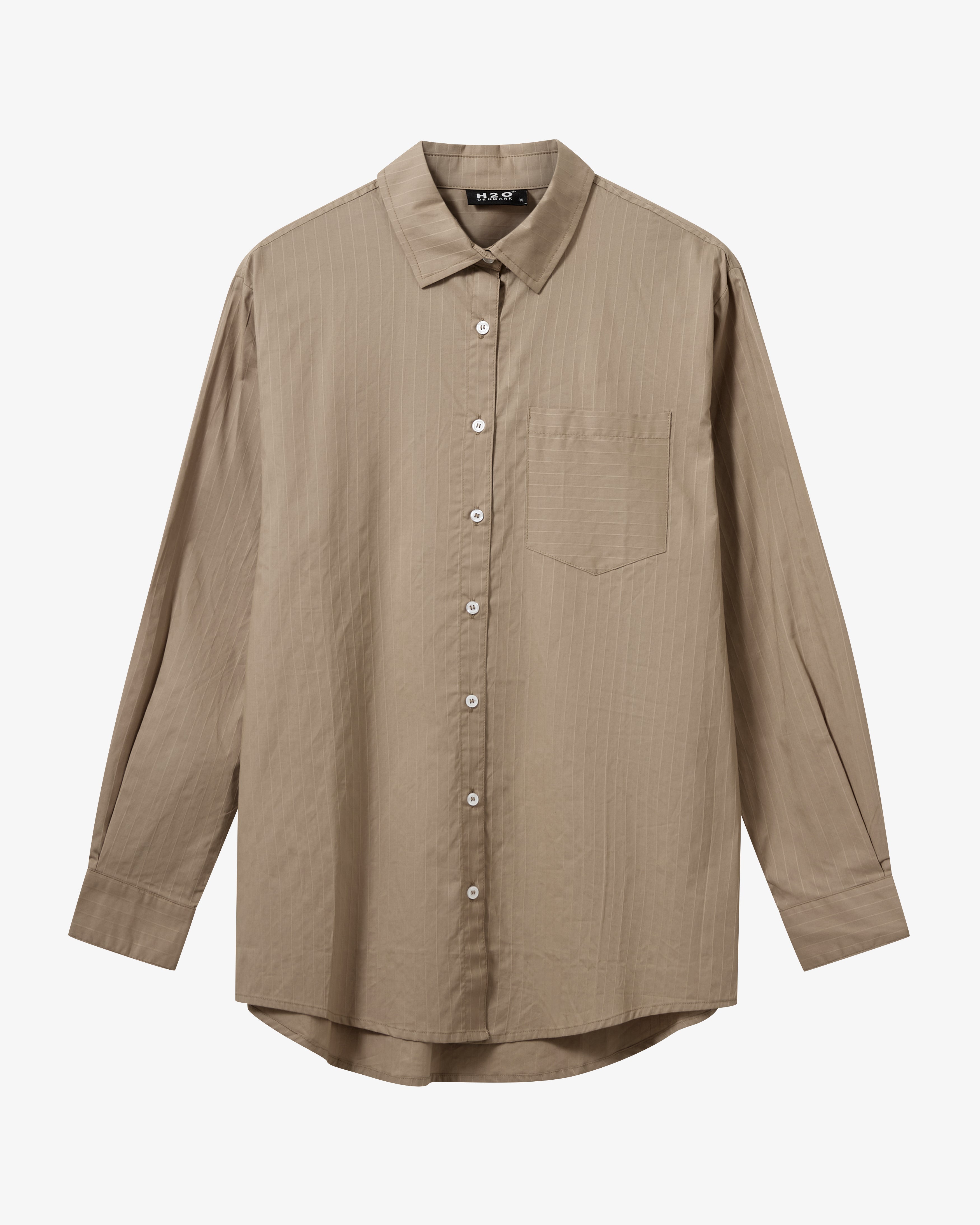 Rønne Pyjamas Skjorte - Latte