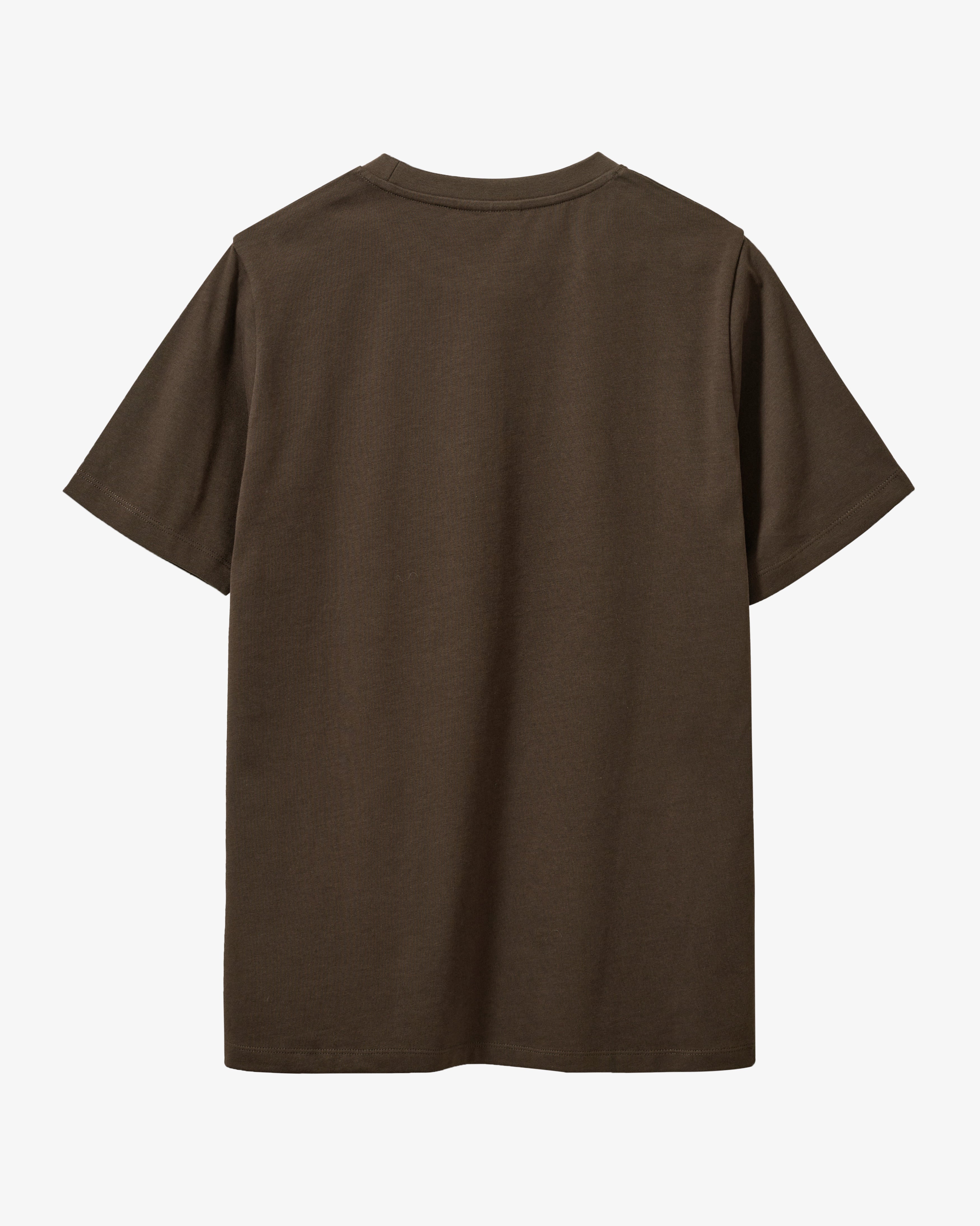 Skagen Solid T-shirt W - Brown