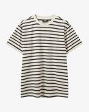 H2O Basic Skagen Striped T-shirt M T-Shirt 7096 Cream White/Navy