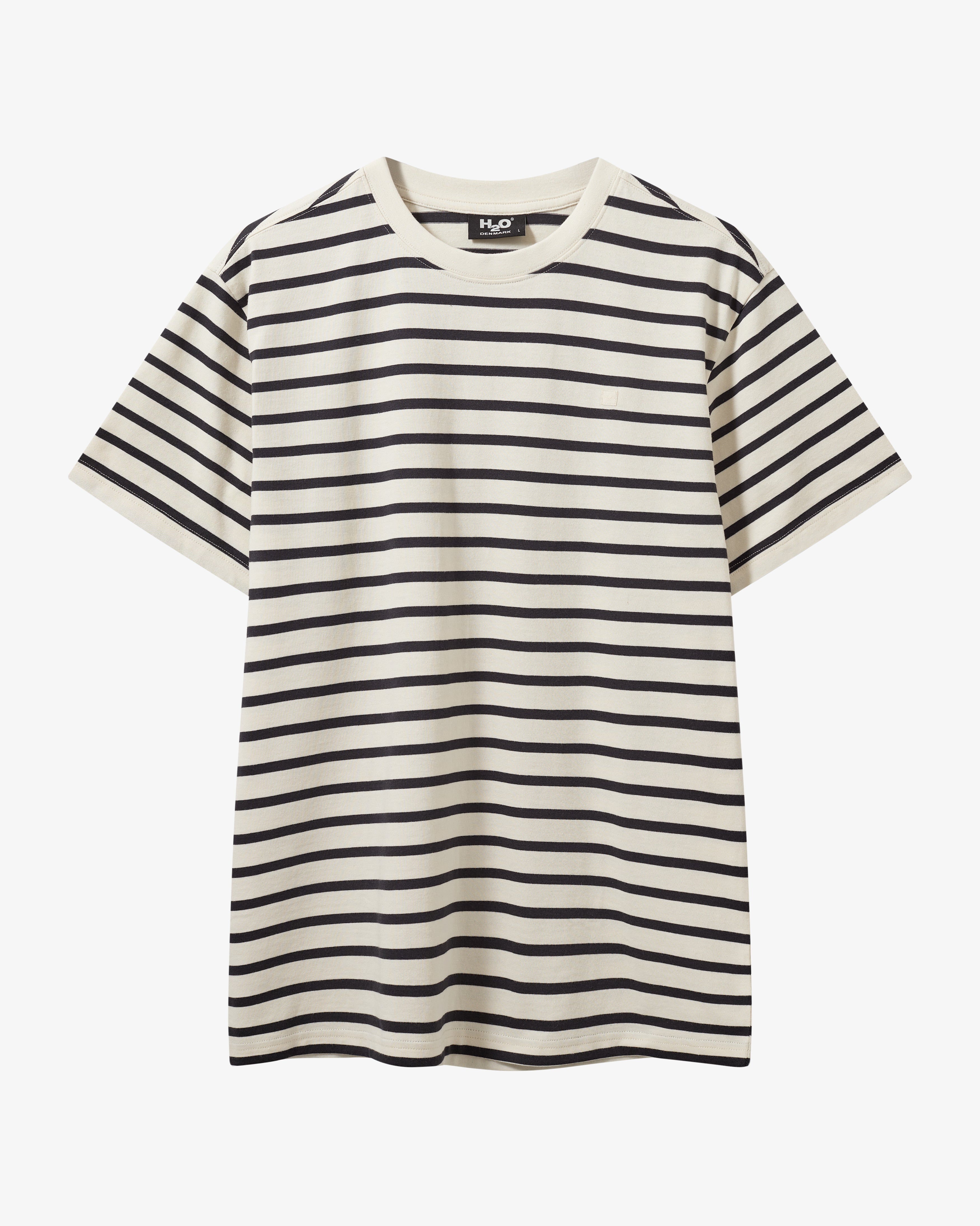 Skagen Striped T-shirt M - Cream White/Navy