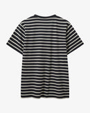 H2O Basic Skagen Striped T-shirt M T-Shirt 7097 Navy/Cream White