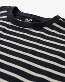 H2O Basic Skagen Striped T-shirt M T-Shirt 7097 Navy/Cream White