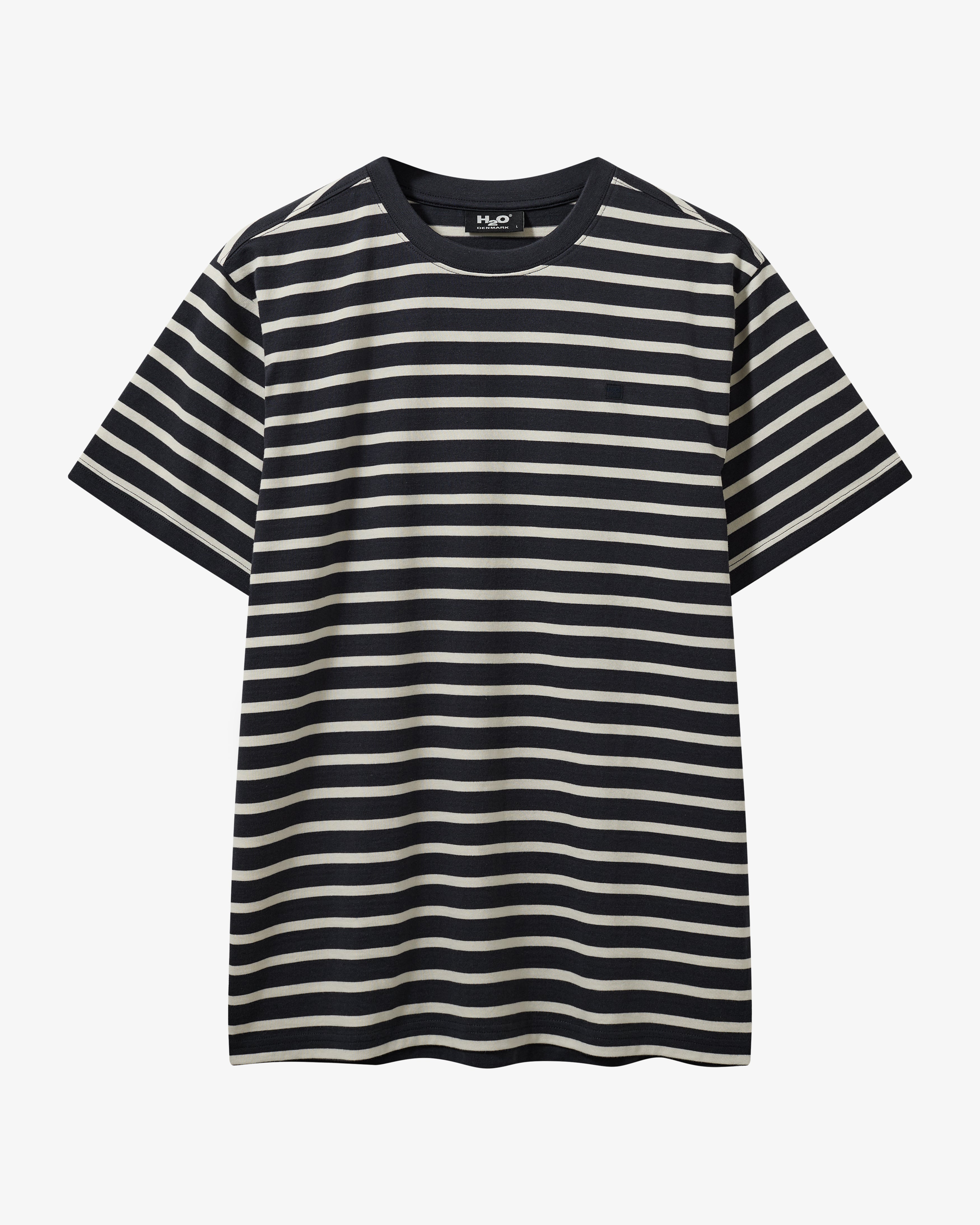 Skagen Striped T-shirt M - Navy/Cream White