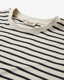 H2O Basic Skagen Striped T-shirt W T-Shirt 7096 Cream White/Navy