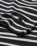 H2O Basic Skagen Striped T-shirt W T-Shirt 7097 Navy/Cream White