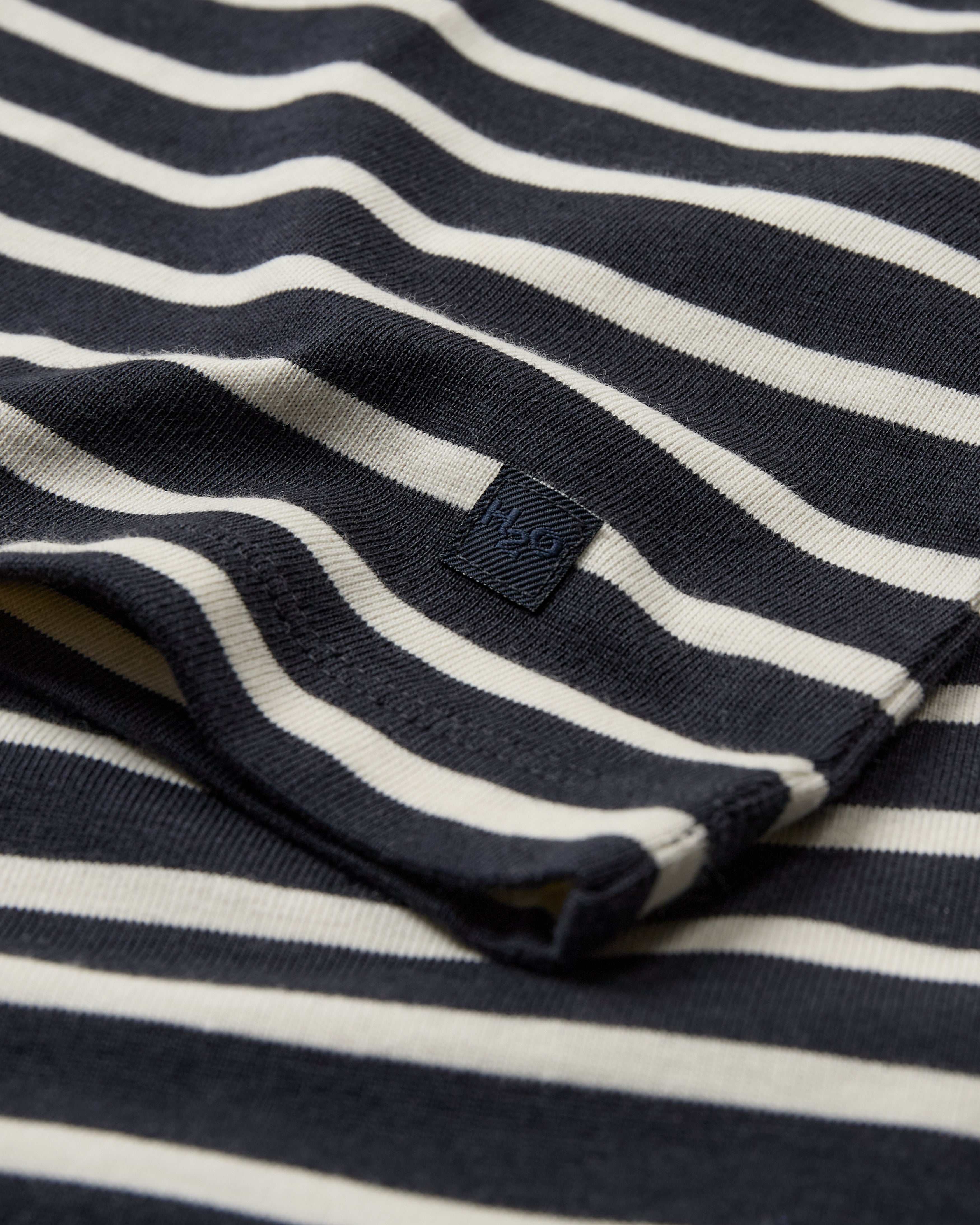 H2O Basic Skagen Striped T-shirt W T-Shirt 7097 Navy/Cream White