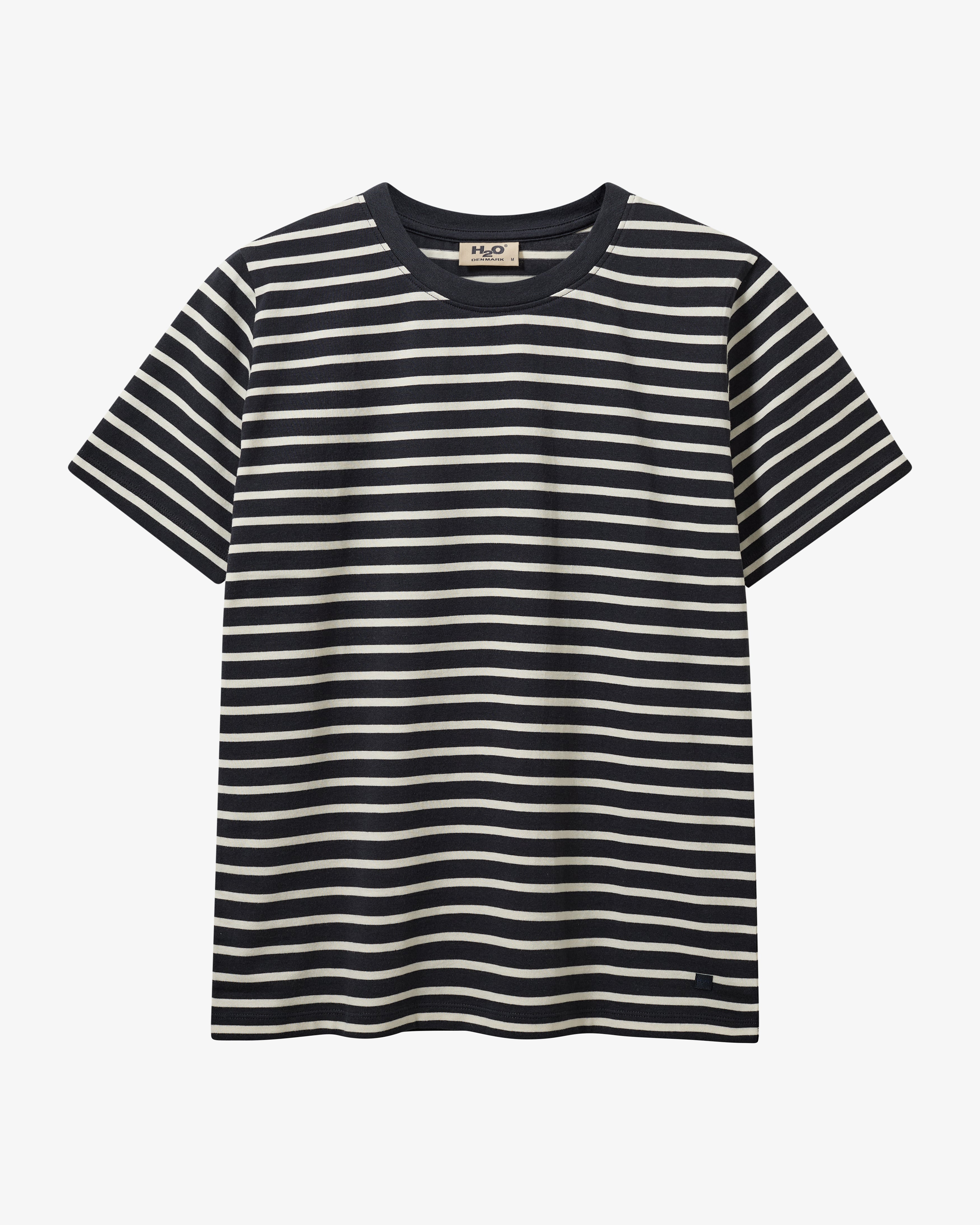 Skagen Striped T-shirt W - Navy/Cream White