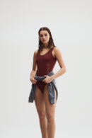 H2O Basic Tornø Logo Badedragt Swim Wear 5024 Lemon Pie
