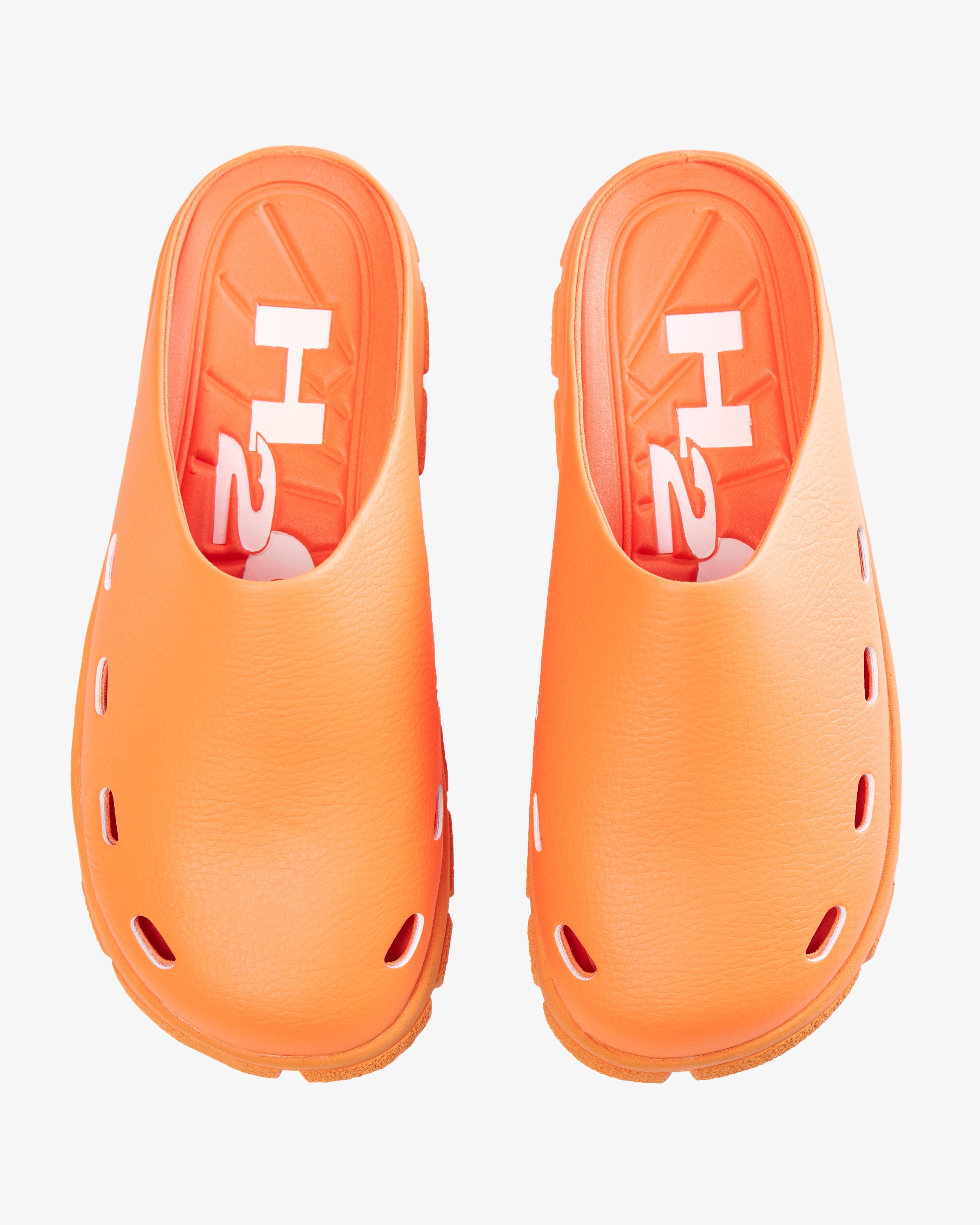 Geschlossene Trek-Sandale – Orange