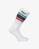 H2O Basic Crew strømpe Socks 8470 White/Green/Red/Navy