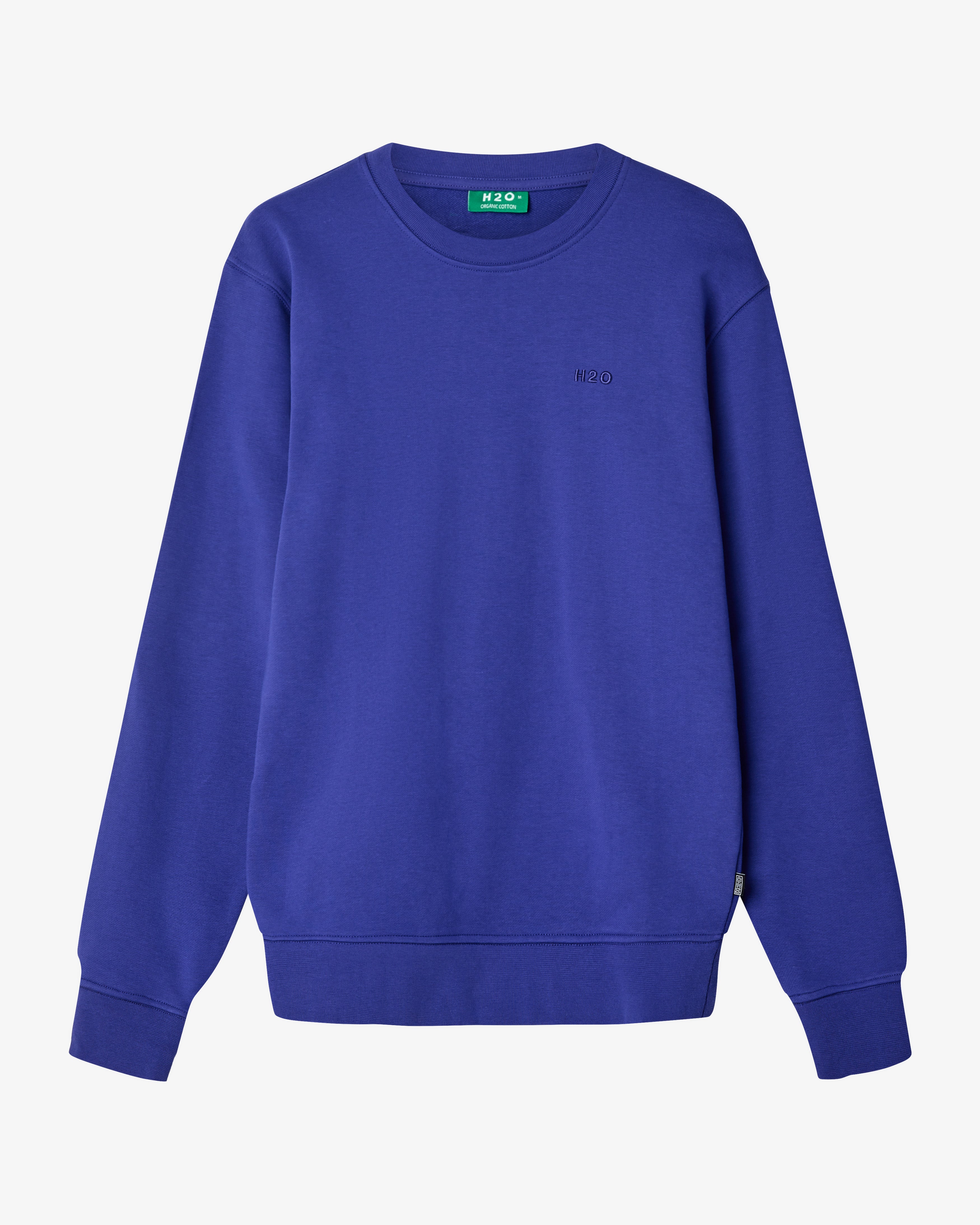Happy Organic Sweatshirt – Dunkelviolett