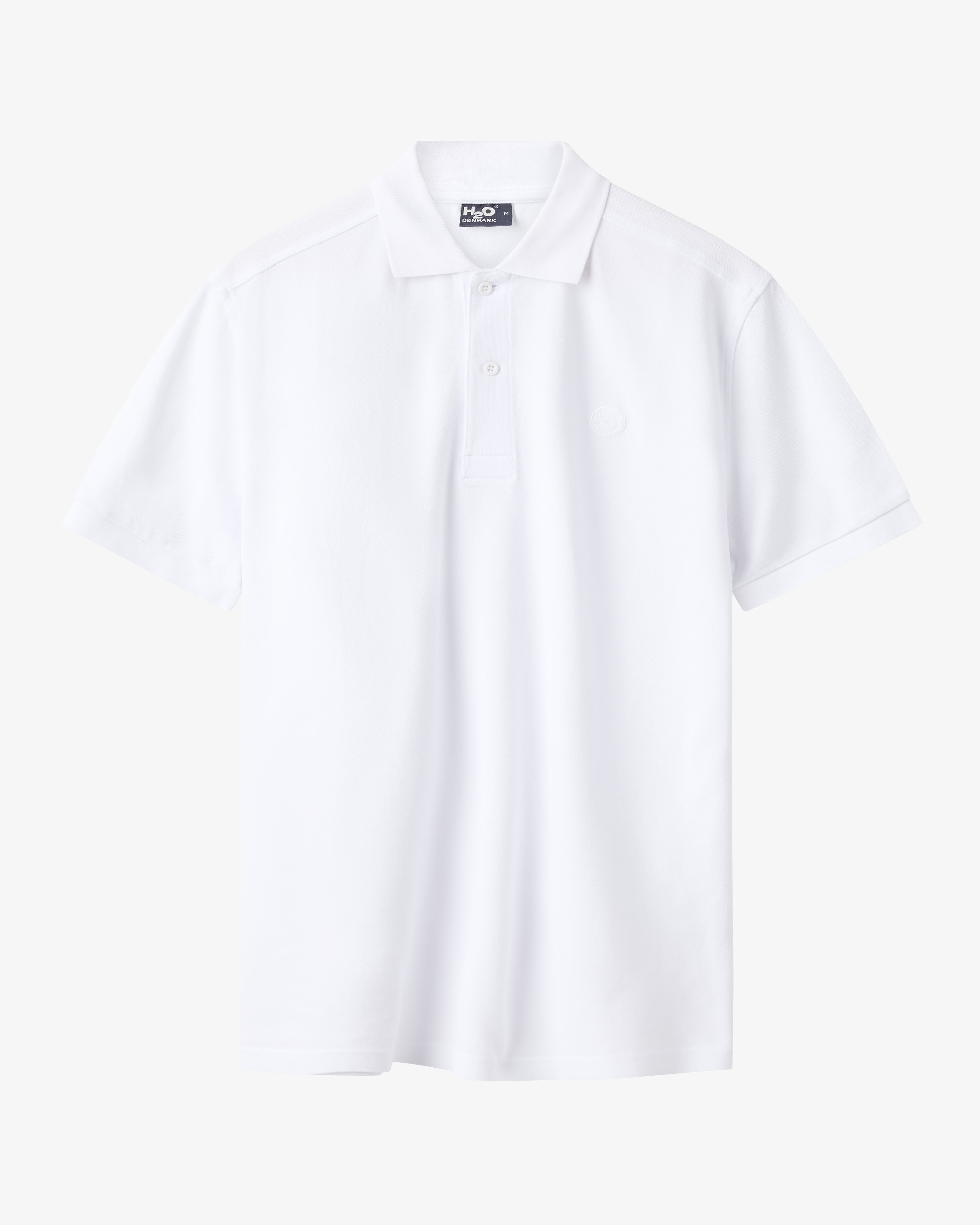 H2O Select Happy Polo Shirt Polo 1000 White