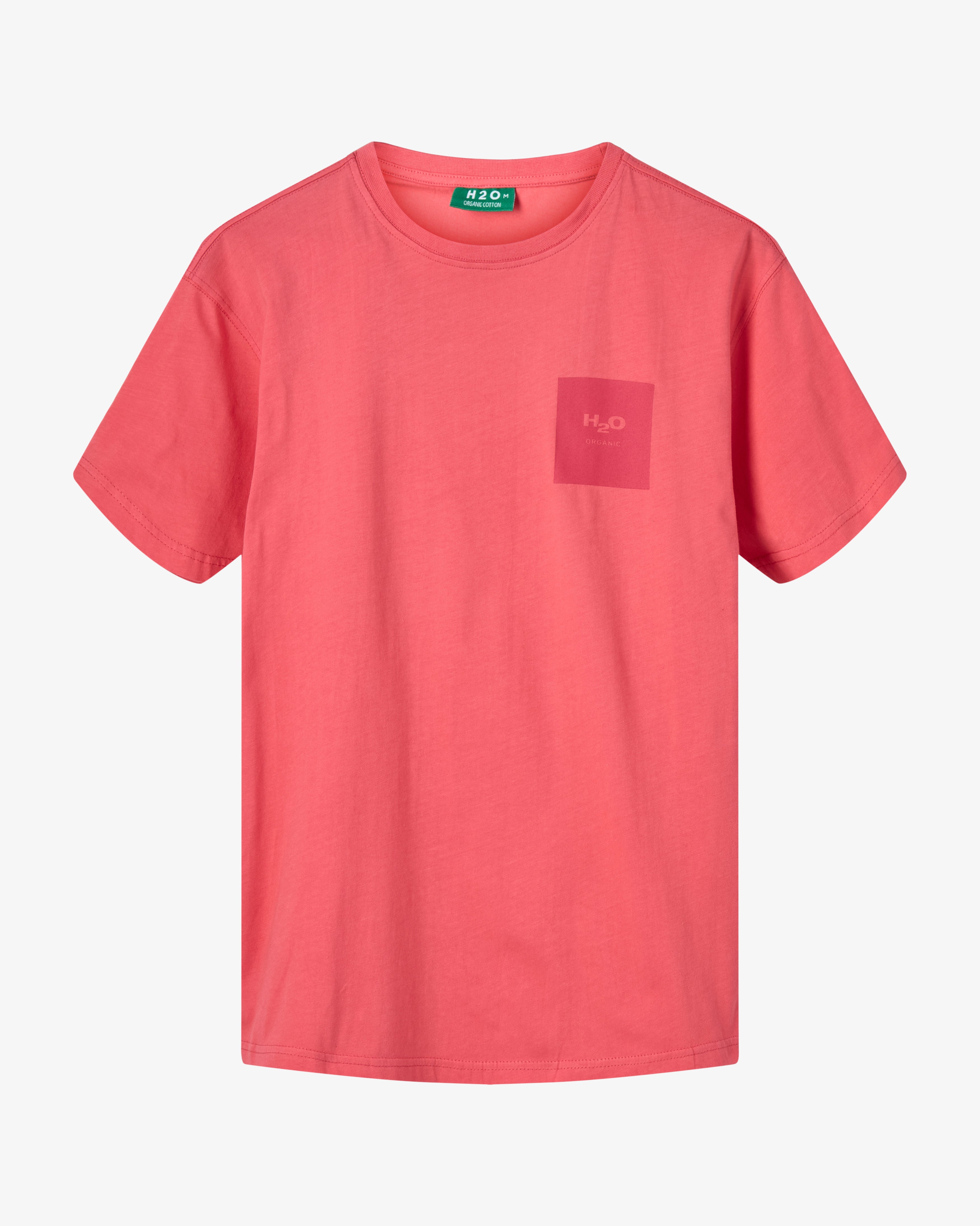 H2O Basic Lyø Organic T-shirt T-Shirt 2029 Diva Pink
