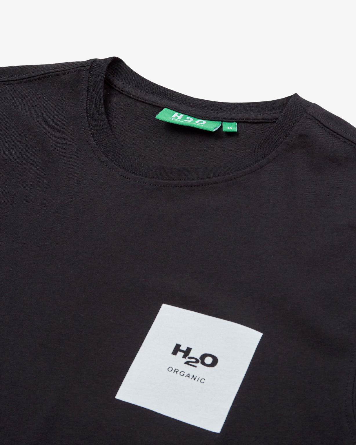 H2O Basic Lyø Organic T-shirt T-Shirt 3500 Black